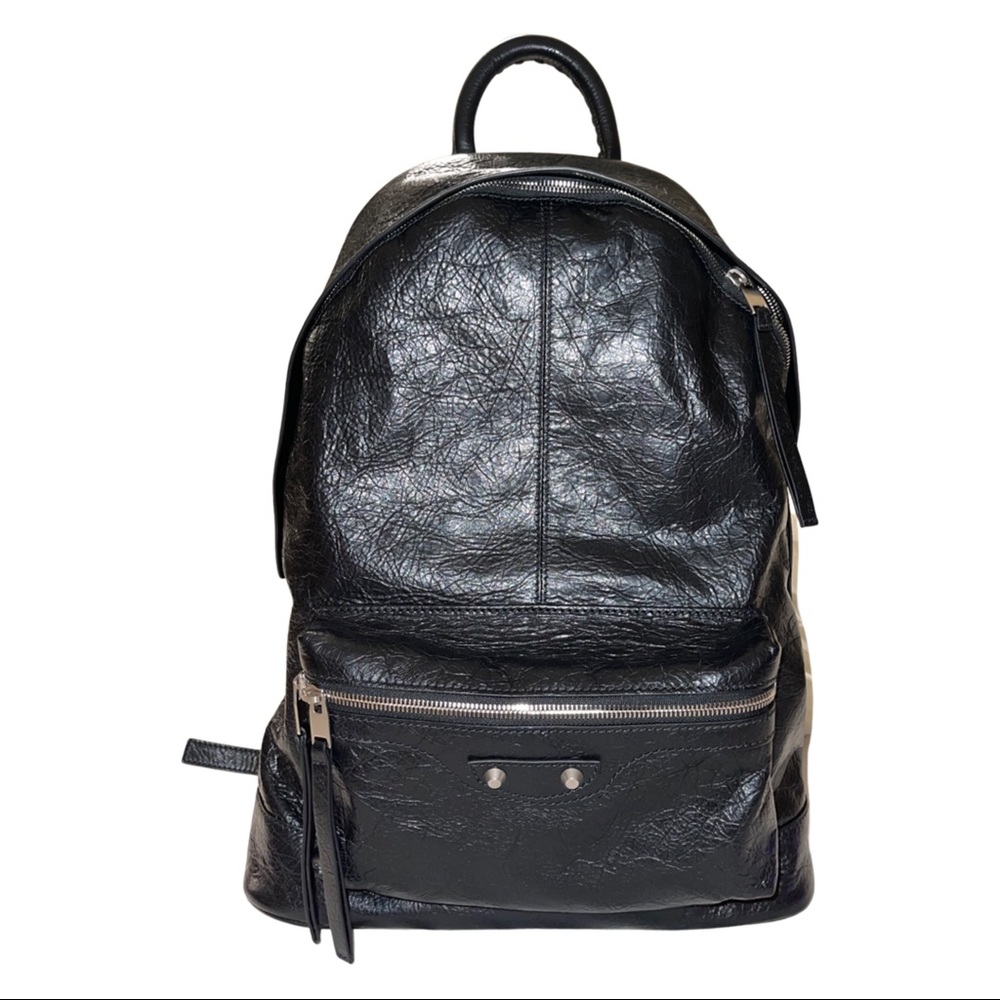 Like Brand new Balenciaga Black Backpack